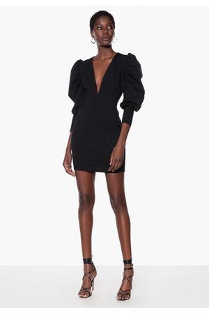 Платье Ivyrevel Ivyrevel V NECK PUFF SLEEVE MINI DRESS