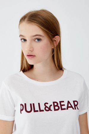 Футболка Pull&Bear Pull&Bear 54198 купить с доставкой