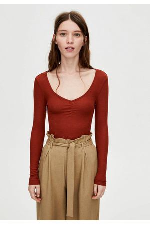 Пуловер Pull&Bear Pull&Bear 122374 купить с доставкой