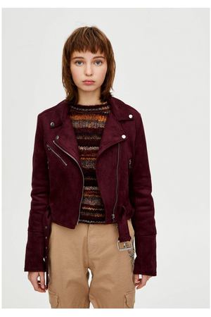 Куртка кожаная Pull&Bear Pull&Bear 98279