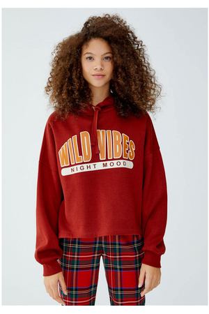 Худи Pull&Bear Pull&Bear 144593 купить с доставкой