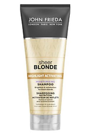 JOHN FRIEDA Увлажняющий активирующий шампунь для светлых волос Sheer Blonde 250 мл John Frieda JFR273101