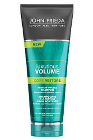 JOHN FRIEDA Шампунь для волос с протеином Luxurious Volume CORE RESTORE 250 мл John Frieda JFR367101 купить с доставкой