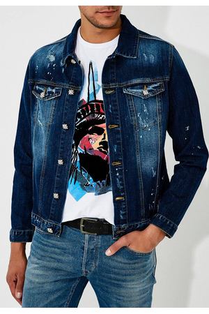 Куртка джинсовая John Richmond John Richmond RMP18211GB купить с доставкой