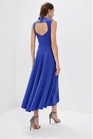 Платье Karen Millen Karen Millen DC166_BLUE_SS18 купить с доставкой