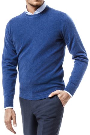 Пуловер трикотажный HENDERSON KWL-0493 DBLUE Henderson 213145