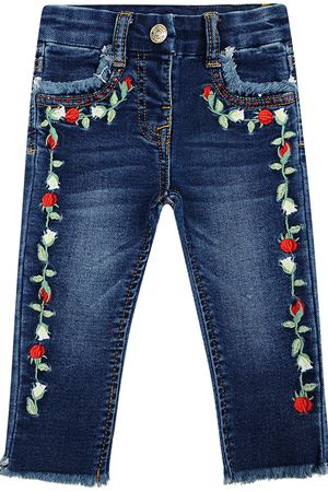 Брюки джинсовые Monnalisa Monnalisa 75213 купить с доставкой