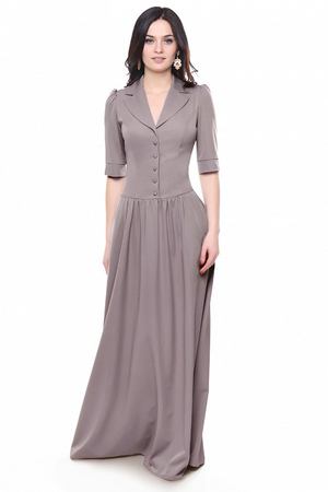 Платье Grey Cat Grey Cat GPl00147V(galateya) серо-розовый 42