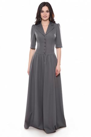 Платье Grey Cat Grey Cat GPl00147V(galateya) серый 42