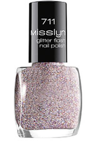 MISSLYN Верхнее покрытие glitter flash nail lacquer № 714 Misslyn MSL103714