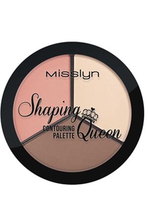 MISSLYN Палетка для контуринга лица Shaping Queen № 6 Misslyn MSLM49906 купить с доставкой