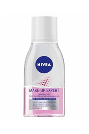 NIVEA Ухаживающее средство Make-up Expert для снятия макияжа с глаз 125 мл Nivea NIV089240 купить с доставкой