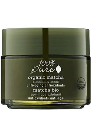 100% PURE Скраб для лица органический выравнивающий Organic Matcha Anti-Aging Antioxidants Collection 118 мл 100% Pure PUR011521
