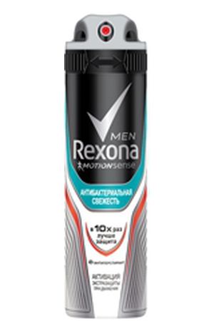 REXONA Антиперспирант спрей АНТИБАКТЕРИАЛЬНАЯ СВЕЖЕСТЬ 150 мл Rexona RXN109407 купить с доставкой