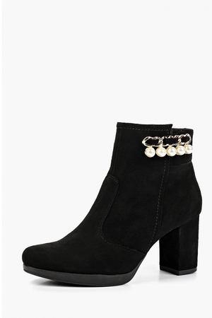 Ботильоны Shoobootique Shoobootique 1061-B-czarny-zamsz-W-GR