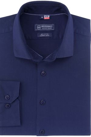 Рубашка прилегающий силуэт HENDERSON SHL-0848 DNAVY Henderson 21210 купить с доставкой