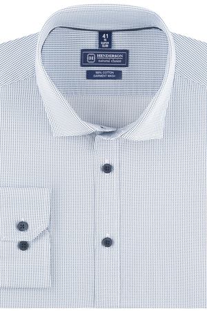 Рубашка прилегающий силуэт HENDERSON  SHL-1172 BLUE Henderson 21207 купить с доставкой