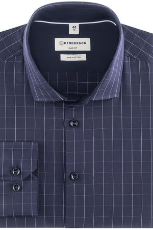 Рубашка полуприлегающий силуэт HENDERSON  SHL-1242 DNAVY Henderson 21197 купить с доставкой