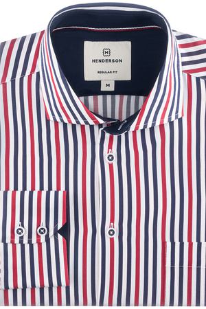 Рубашка прямой силуэт HENDERSON  SHL-1247 RED Henderson 21228