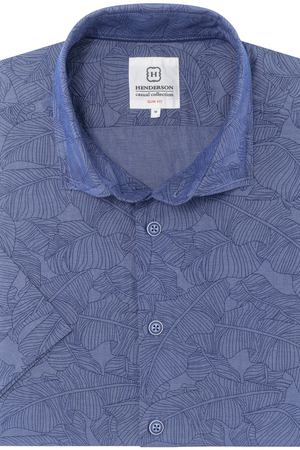Рубашка полуприлегающий силуэт HENDERSON  SHS-0372 BLUE Henderson 33655