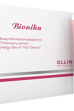 OLLIN PROFESSIONAL Сыворотка энергетическая Плотность волос / Energy Serum Hair Density BioNika 10*15 мл Ollin Professional 390114 купить с доставкой