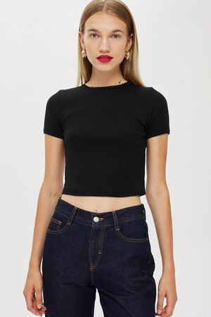 Топ Topshop Topshop 09A22PBLK