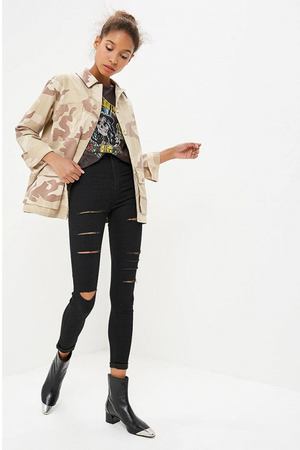 Джинсы Topshop Topshop 02J04PBLK вариант 2