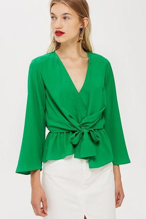Блуза Topshop Topshop 13D21PGRN вариант 2 купить с доставкой