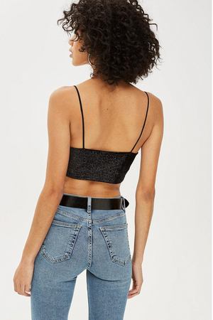 Топ Topshop Topshop 04K04PBLK