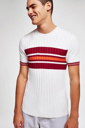 Футболка Topman Topman 81T02TWHT купить с доставкой