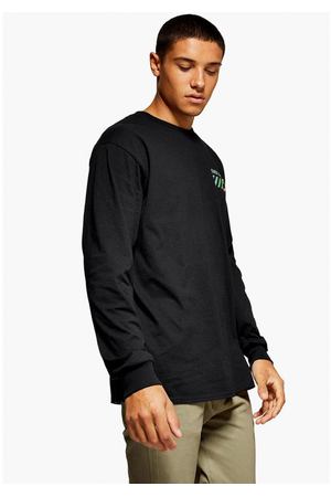 Лонгслив Topman Topman 71G56TBLK купить с доставкой