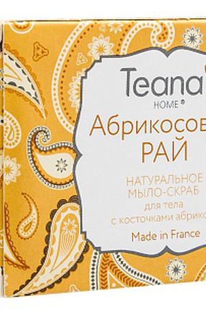 TEANA Мыло-скраб натуральное с косточками абрикоса для лица и тела Абрикосовый рай 100 г Teana Th006