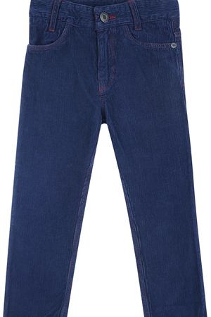 Slim fit брюки из вельвета Little Marc Jacobs 155961 купить с доставкой
