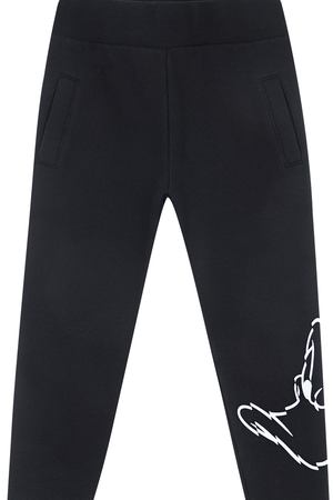 Спортивные брюки с контрастным принтом Marcelo Burlon Kids of Milan 232711 купить с доставкой