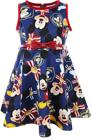 Платье с принтом "Mickey Mouse" Monnalisa 113076