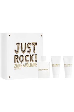 ZADIG&VOLTAIRE Набор JUST ROCK! POUR ELLE Парфюмерная вода, спрей 50 мл + Лосьон для тела 50 мл + Гель для душа 50 мл ZADIG&VOLTAIRE ZVO1405BP купить с доставкой