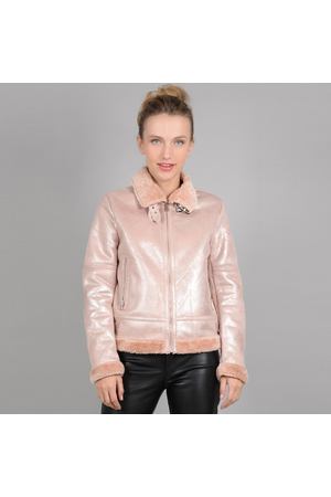 Блузон укороченный с застежкой на молнию, демисезонная модель Molly Bracken 236394