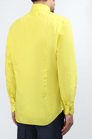 Рубашка хлопковая Fralbo Fralbo 37/401- Желтый купить с доставкой