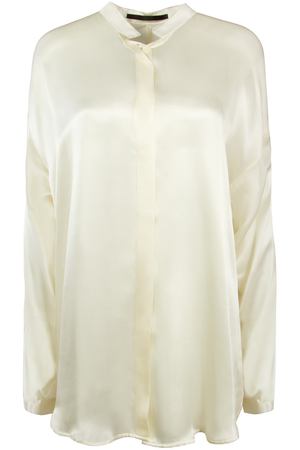 Шелковая блуза Haider Ackermann 1432000115-стойка ворот купить с доставкой