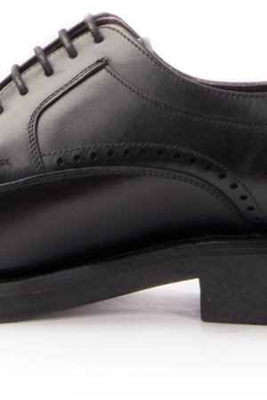Кожаные туфли-дерби Pertini Pertini 172M60004D1/отрез.нос.кроко/ Черный
