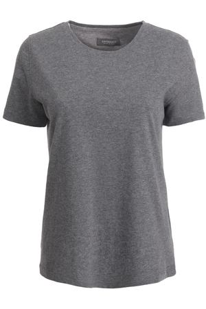 Базовая футболка из хлопка Capobianco 5W600WS00 Серый