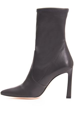 Кожаные полусапоги Stuart Weitzman Stuart Weitzman YL82957 Серый