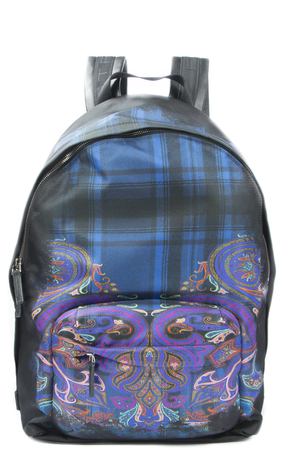Текстильный рюкзак ETRO ETRO 1G777/5929/ Синий,Черный