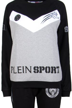 Хлопковый спортивный костюм  Plein Sport Plein Sport s18c wjo0213 / s18c wjt0252 Черный Белый купить с доставкой