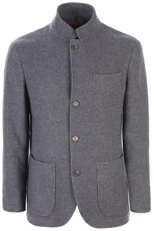 Кашемировая куртка-пиджак Brunello Cucinelli MT4976225 C029 Серый