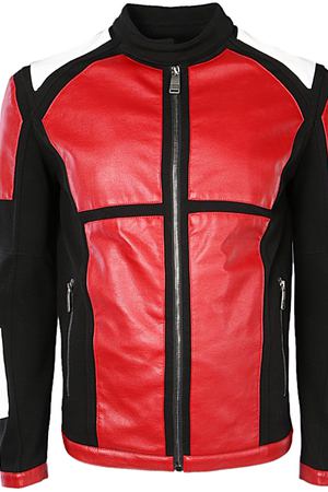 Яркая куртка Dirk Bikkembergs Dirk Bikkembergs С394LFSE4264/крас.бел