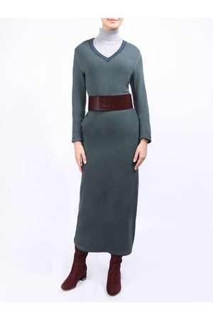 Шерстяное платье Ereda Ereda 18WEXDR130 Зеленый купить с доставкой
