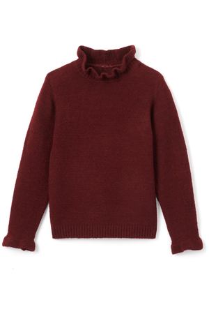 Пуловер с воланами 3-12 лет La Redoute Collections 121983 купить с доставкой