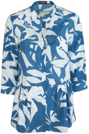 Хлопковая блуза Paul&Shark Paul&Shark Р15F0369/342 купить с доставкой