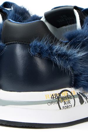 Комбинированные кроссовки PREMIATA Premiata CONNY VAR2599/мех Синий купить с доставкой